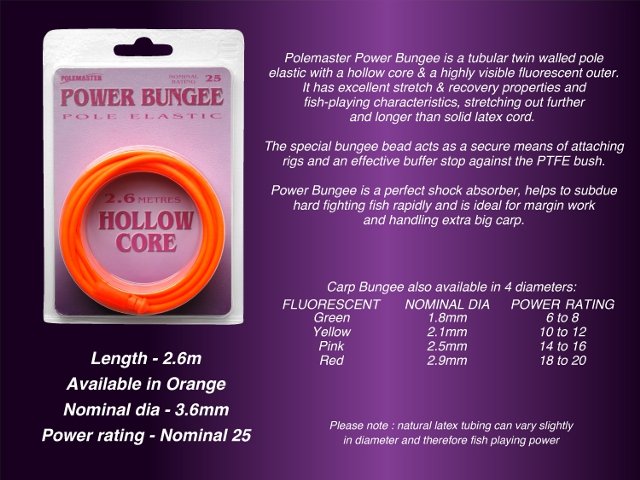 5: POWER BUNGEE - ORANGE N25 - 3,6 MM