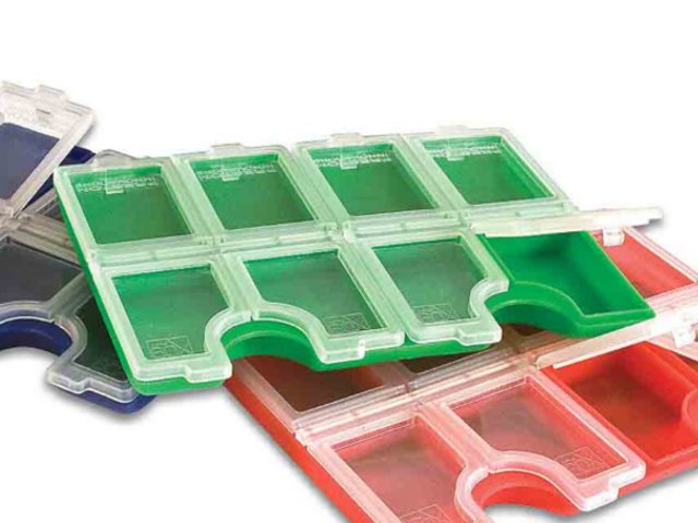 MAGNETIC HOOK BOXES - GREEN